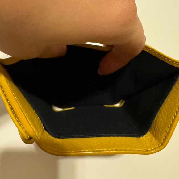 Balenciaga Papier Mini Wallet - Yellow Leather - Picture 6 of 6